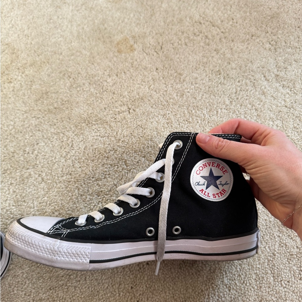 Converse Black High-Top Sneakers